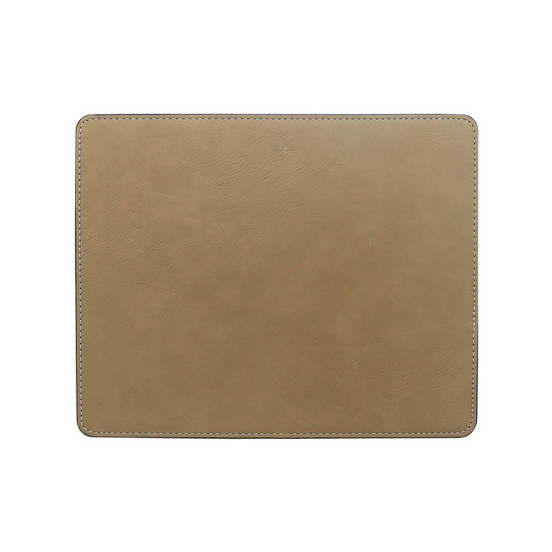 Laseroitava nahkainen suorakulmio hiirimatto 25*20cm