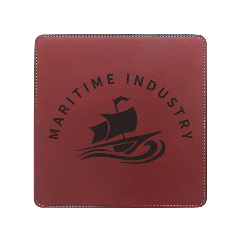Laseroitava Leatherette Square Hiirimatto 20*20cm