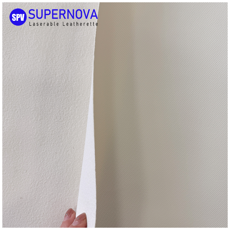 Canvas Pro White laseroitavat keinonahkalevyt liimalla/ilman liimaa