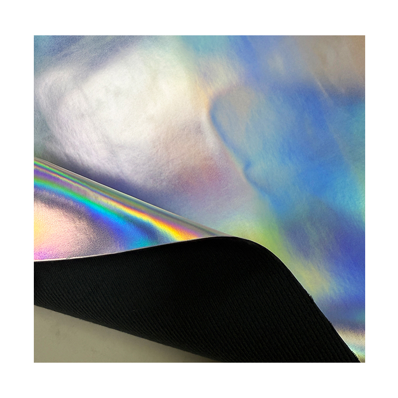 Holografinen laserleatherette arkki liimalla/ilman liimaa
