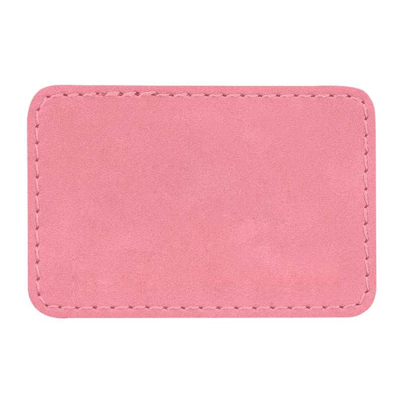3' x 2' suorakulmion nahkaiset merkit