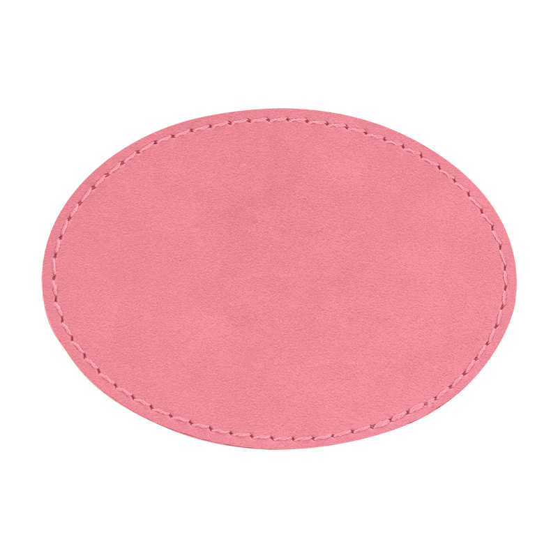 3 1/2' x 2 1/2' soikea tekonahkamerkki