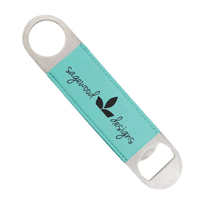 Laserable Leatherette Bottle Opener