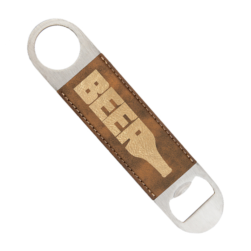 Laserable Leatherette Bottle Opener