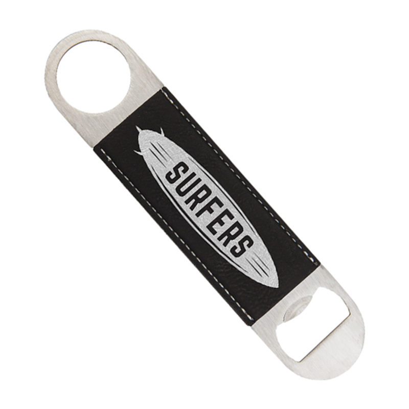 Laserable Leatherette Bottle Opener