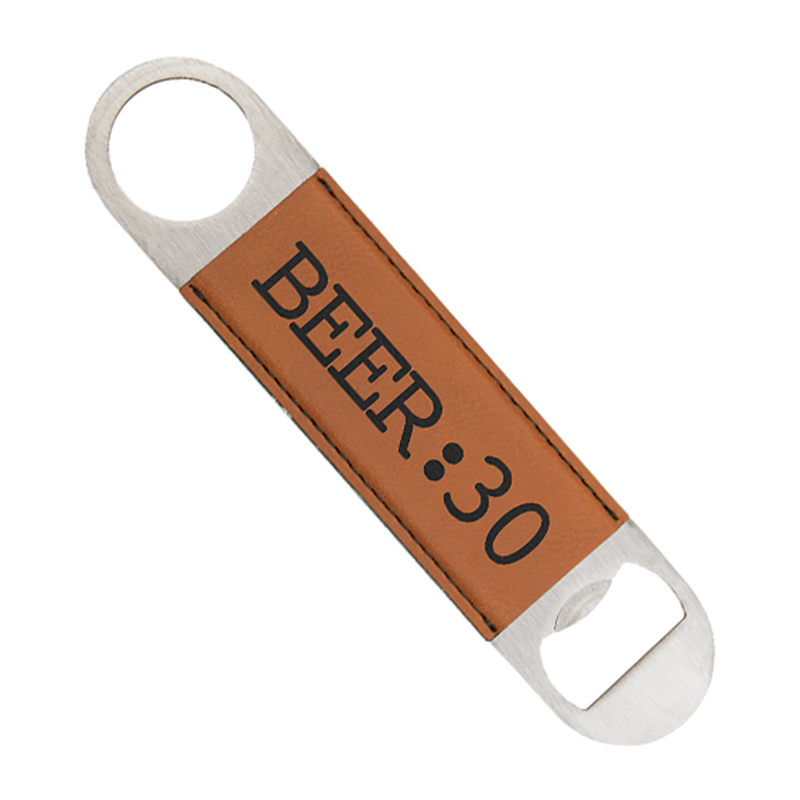 Laserable Leatherette Bottle Opener
