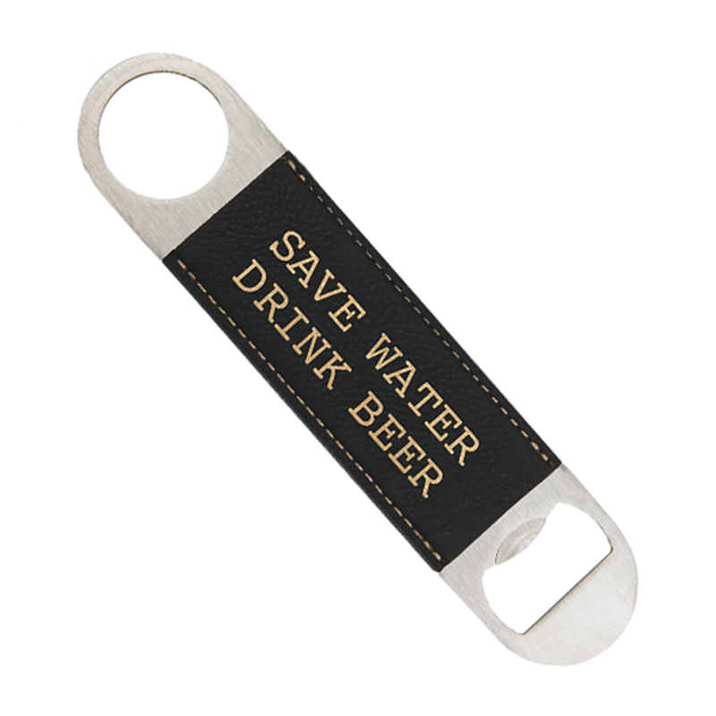 Laserable Leatherette Bottle Opener