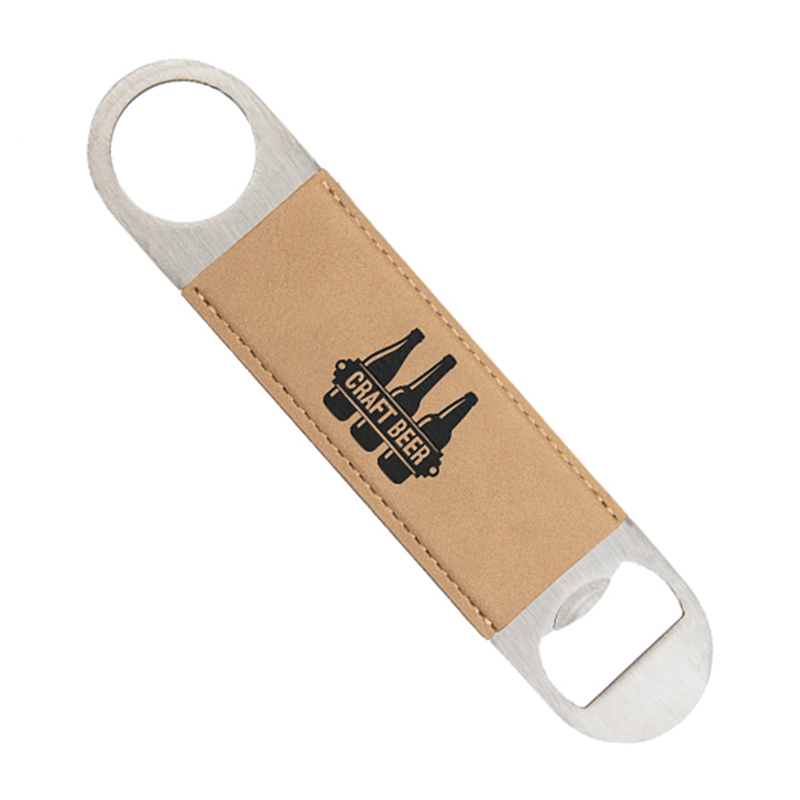 Laserable Leatherette Bottle Opener
