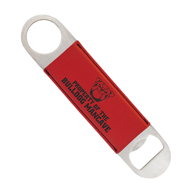 Laserable Leatherette Bottle Opener