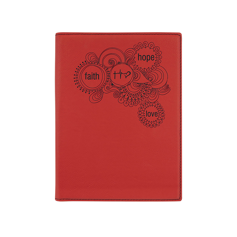 Leatherette Portfolio 7' × 9'