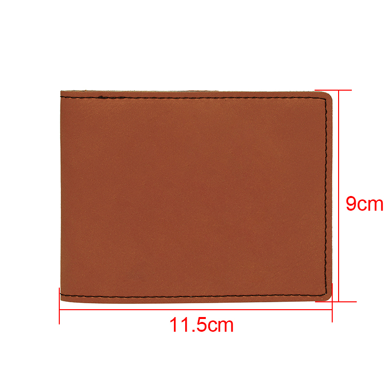 Laserable Leatherette Bifold lompakko
