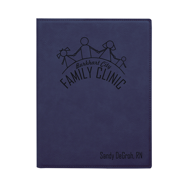 Leatherette Portfolio 7' × 9'