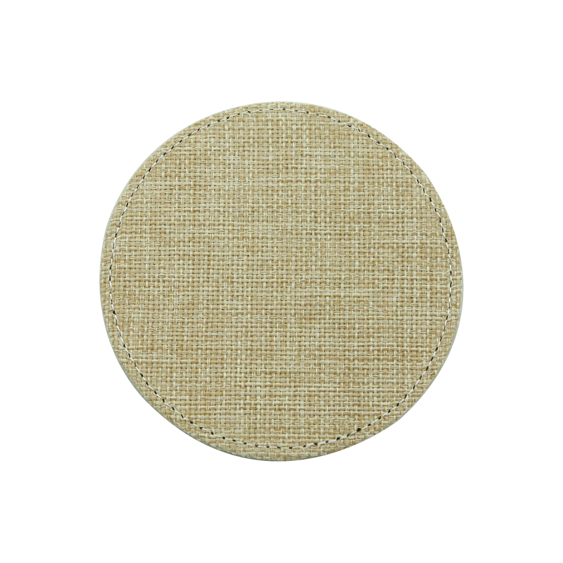 Sublimaatio Juutti Coaster-Round Sublimaatio Juutti Coaster-Round