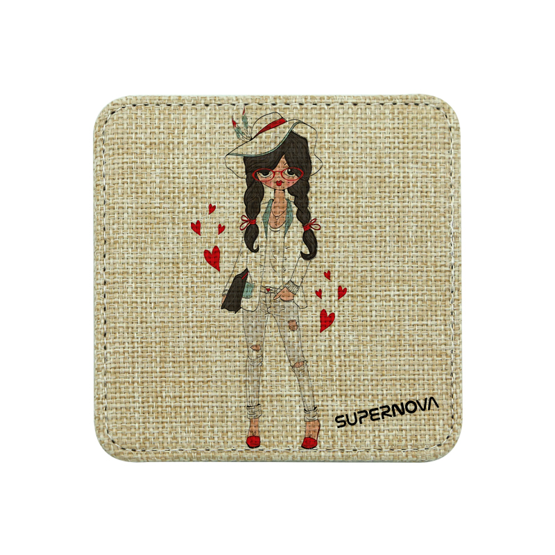 Sublimaatiojuutti Coaster-Square