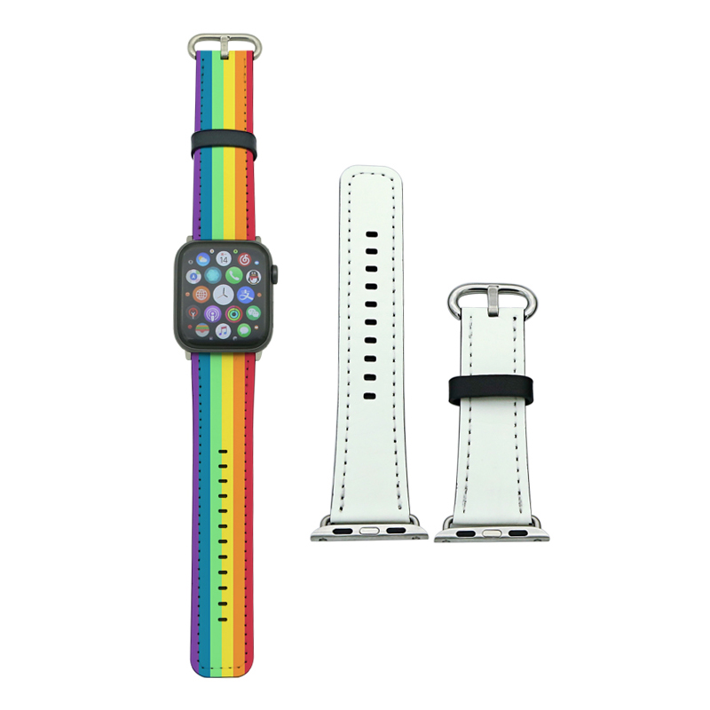 Sublimoitu PU-nahka Apple iWatch -rannekkeet sarjalle 4/5-40mm