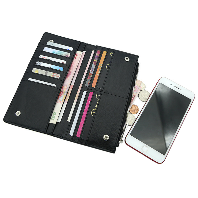 Sublimaationahkainen bifold lompakko - pitkä