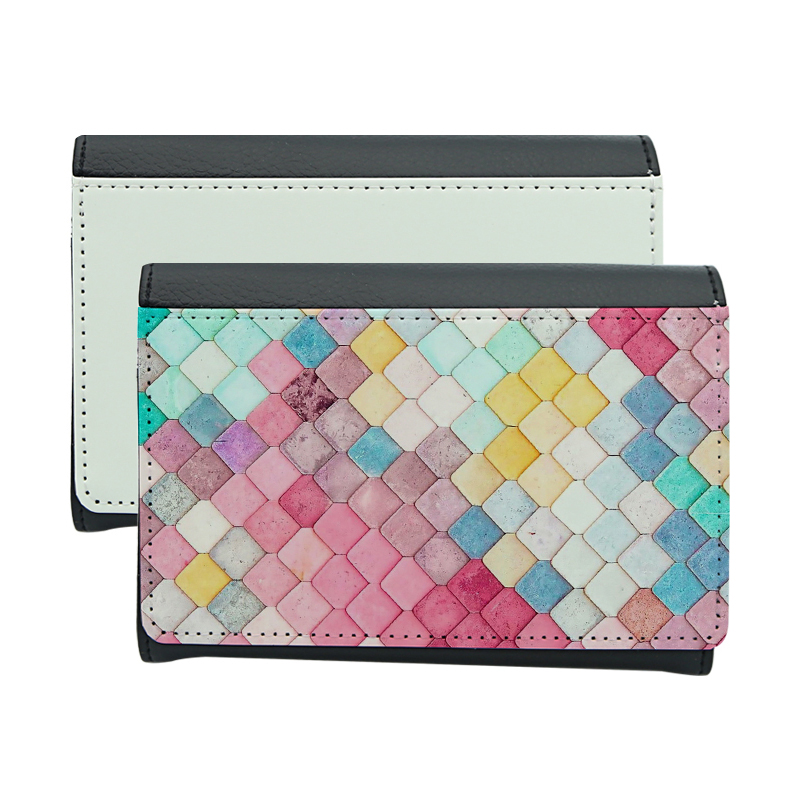 Sublimaationahkainen bifold lompakko - lyhyt