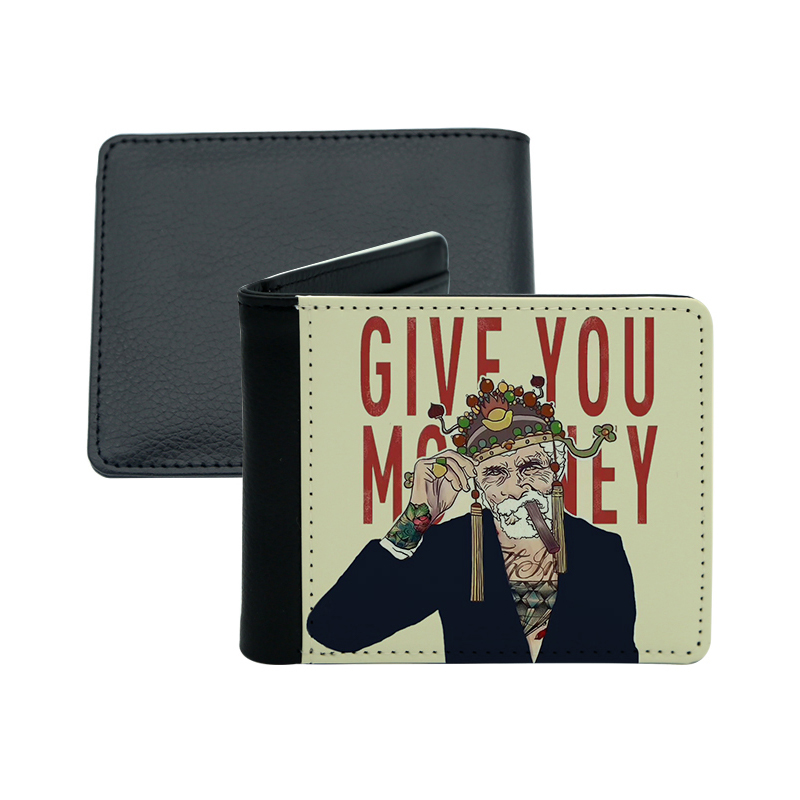 Miesten sublimaationahasta valmistettu bifold lompakko