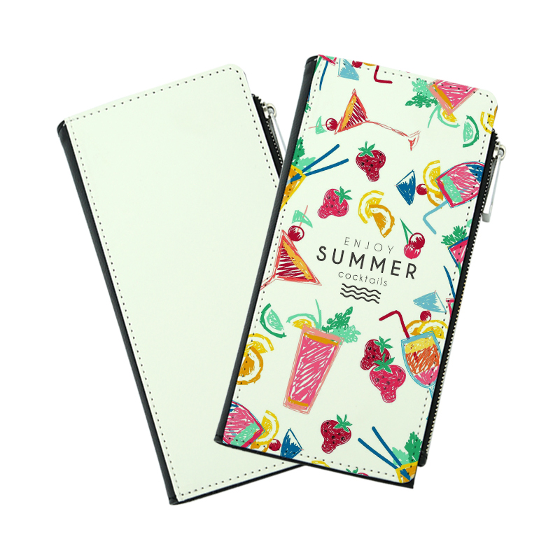 Sublimaationahkainen bifold lompakko - pitkä