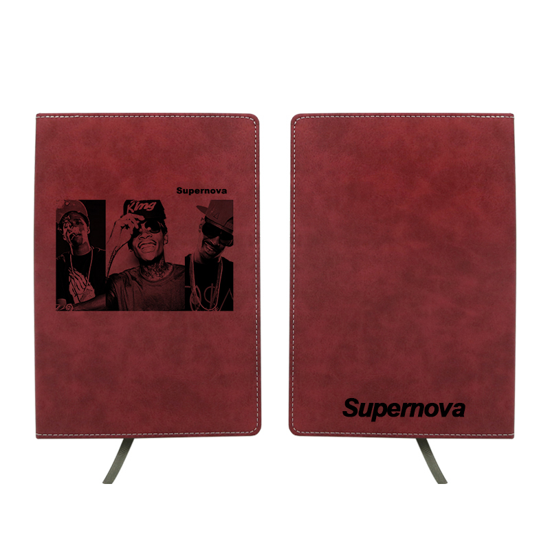 Sublimation Color Leather muistikirja - A4 koko