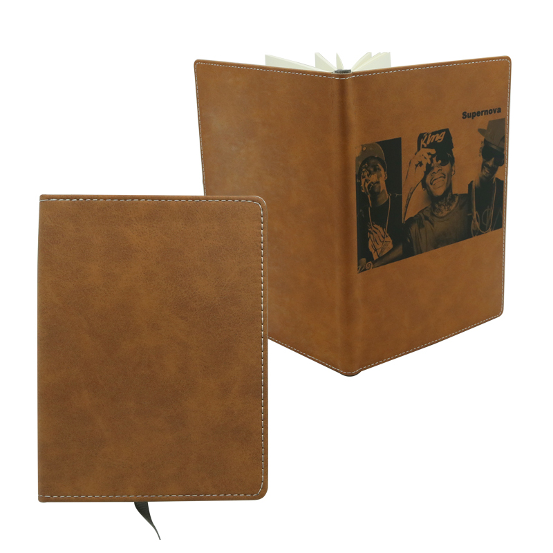 Sublimation Color Leather muistikirja - A4 koko